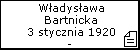Wadysawa Bartnicka