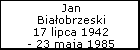 Jan Biaobrzeski