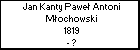 Jan Kanty Pawe Antoni Mochowski