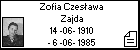 Zofia Czesława Zajda