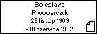 Bolesawa Piwowarczyk