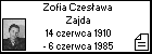 Zofia Czesława Zajda