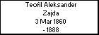 Teofil Aleksander Zajda