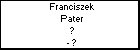 Franciszek Pater