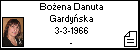 Bożena Danuta Gardyńska